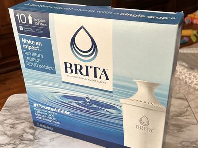 Brita 10 cubs with 10 extra filters