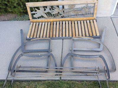 Outdoor Glider Bench for 2