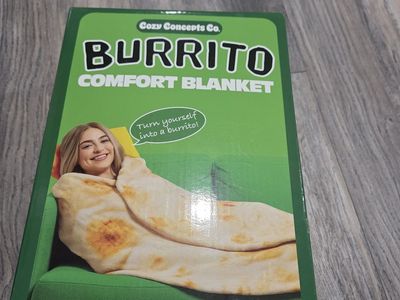 Brand new Cozy Concepts Burrito Comfort Blanket 65” Comfort Blanket