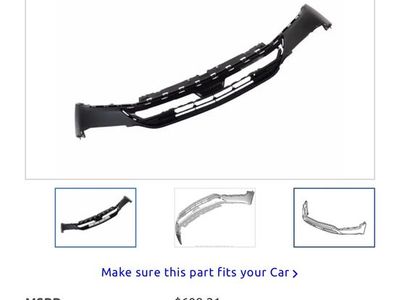 Front Bumper Lower Fascia - 2017-2022 Chevy Trax
