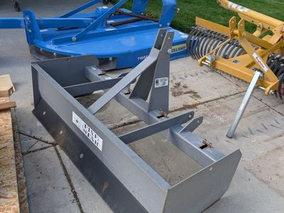 Box Scraper Blade 3-Point Attachment