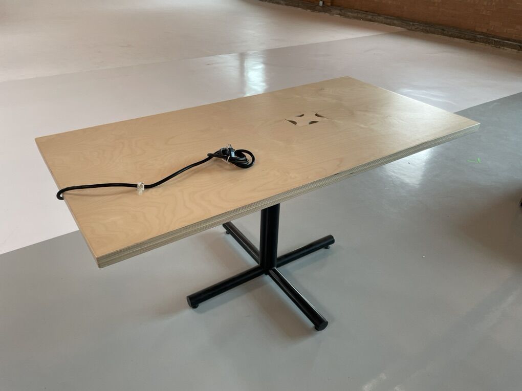 Office Table - Seats 6 & Installed Power