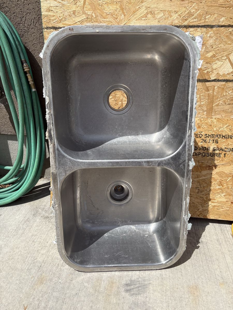 Stainless Steel Double Basin Kitchen Sink