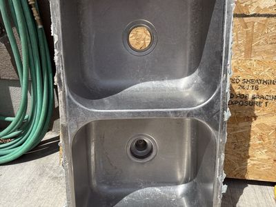 Stainless Steel Double Basin Kitchen Sink