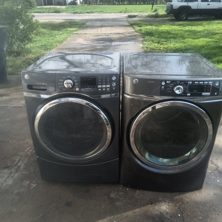 GE washer GE gas dryer