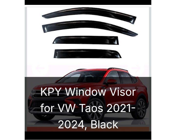 Window Visors for VW Taos (NEW)