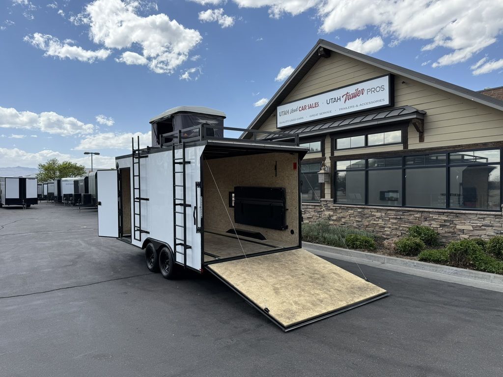 8x18 / 8.5x18 Toy Hauler Camper Enclosed Cargo Aluminum Raynger Criterion 2025