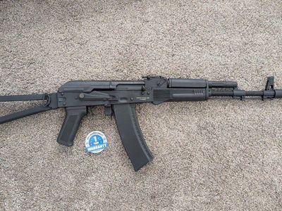 Lancer Tactical LT-51S AKS74U Airsoft Rifle w/ Skeleton Foldable Stock - Brand New