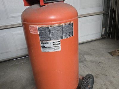 25 Gallon compressor Tank- (tank only)