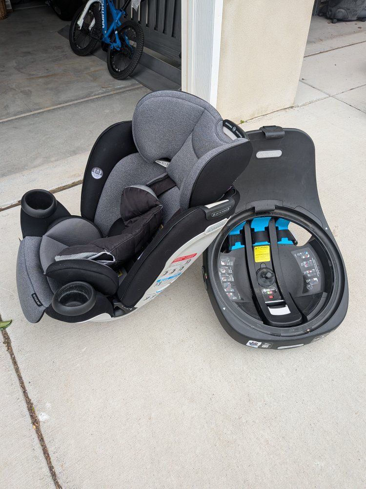 Evenflo Gold Revolve 360 Rotating All-in-One Convertible Car Seat