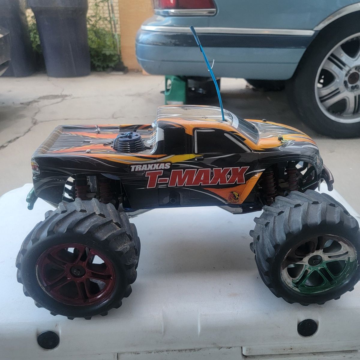 Traxxas T-Maxx Nitro RC Monster Truck - Used Condition