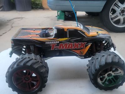 Traxxas T-Maxx Nitro RC Monster Truck - Used Condition