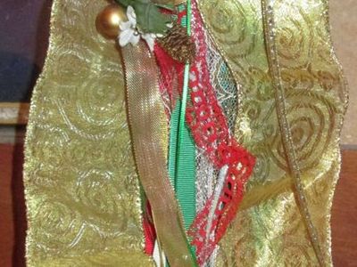 Handmade Vintage Angel Ornament-REDUCED