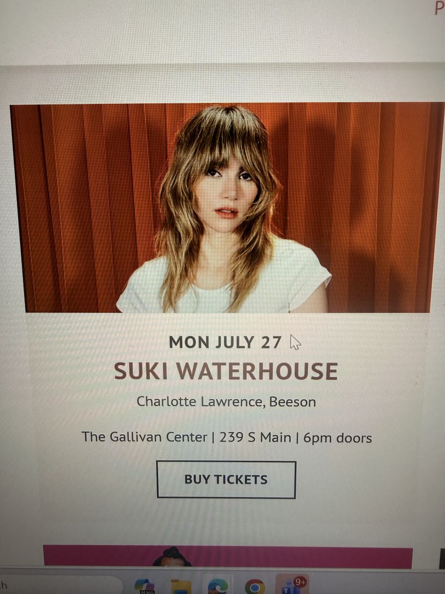 Suki Waterhouse July 27