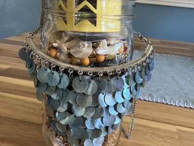 Summer Jewelry Jar