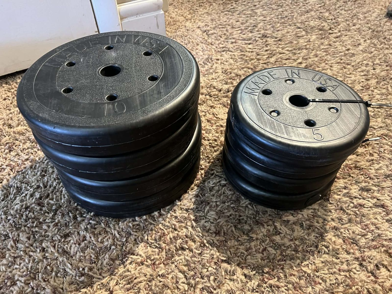 60 lbs in weight plates