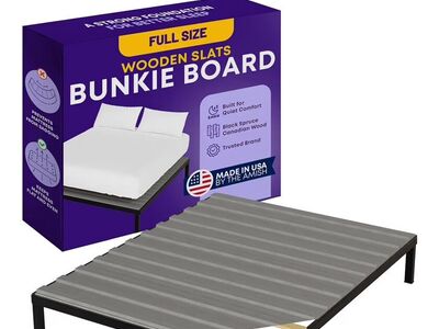 Wooden Full Bed Slats, Bunkie Board Brand New