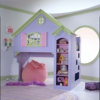 Dollhouse Loft Bed