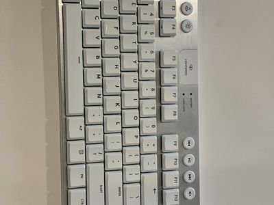 Logitech G915 TKL Wireless RGB Mechanical Gaming Keyboard White