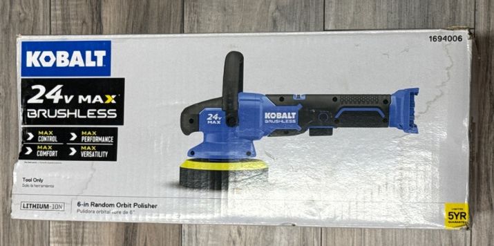 KOBALT 24V POLISHER