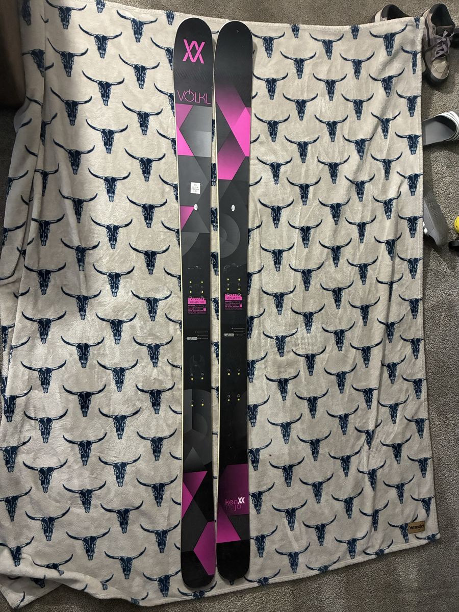 Völkl Kenja 170cm Women’s All-Mountain Skis – 127/90/110 – Tip & Tail Rocker