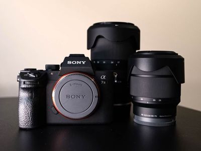 Sony a7 III Mirrorless Camera with Tamron 17-70mm & Sony 28-70mm Lenses - Excellent Condition