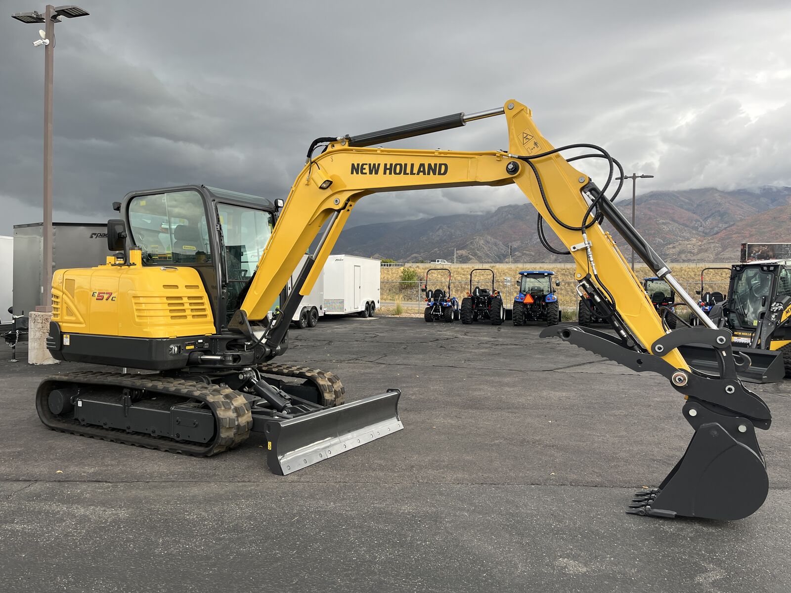 New Holland E57C Mini Excavator