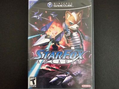 Star Fox (Starfox) Assault Black Label (Nintendo GameCube, GC, 2005) - Complete in Box (CiB)