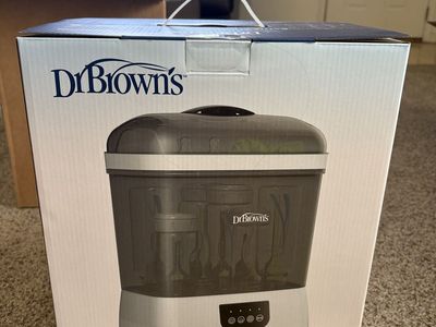 NEW Dr. Brown’s All-In-One Bottle Sterilizer & Dryer