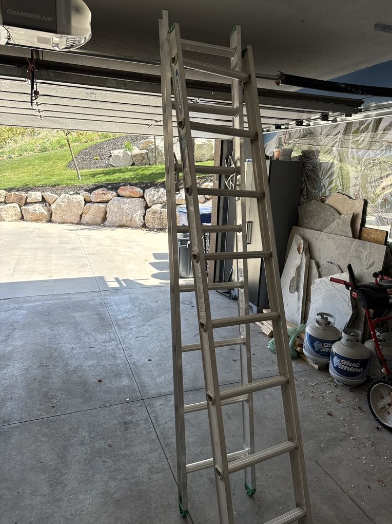 Werner 16 ft Aluminum Extension Ladder