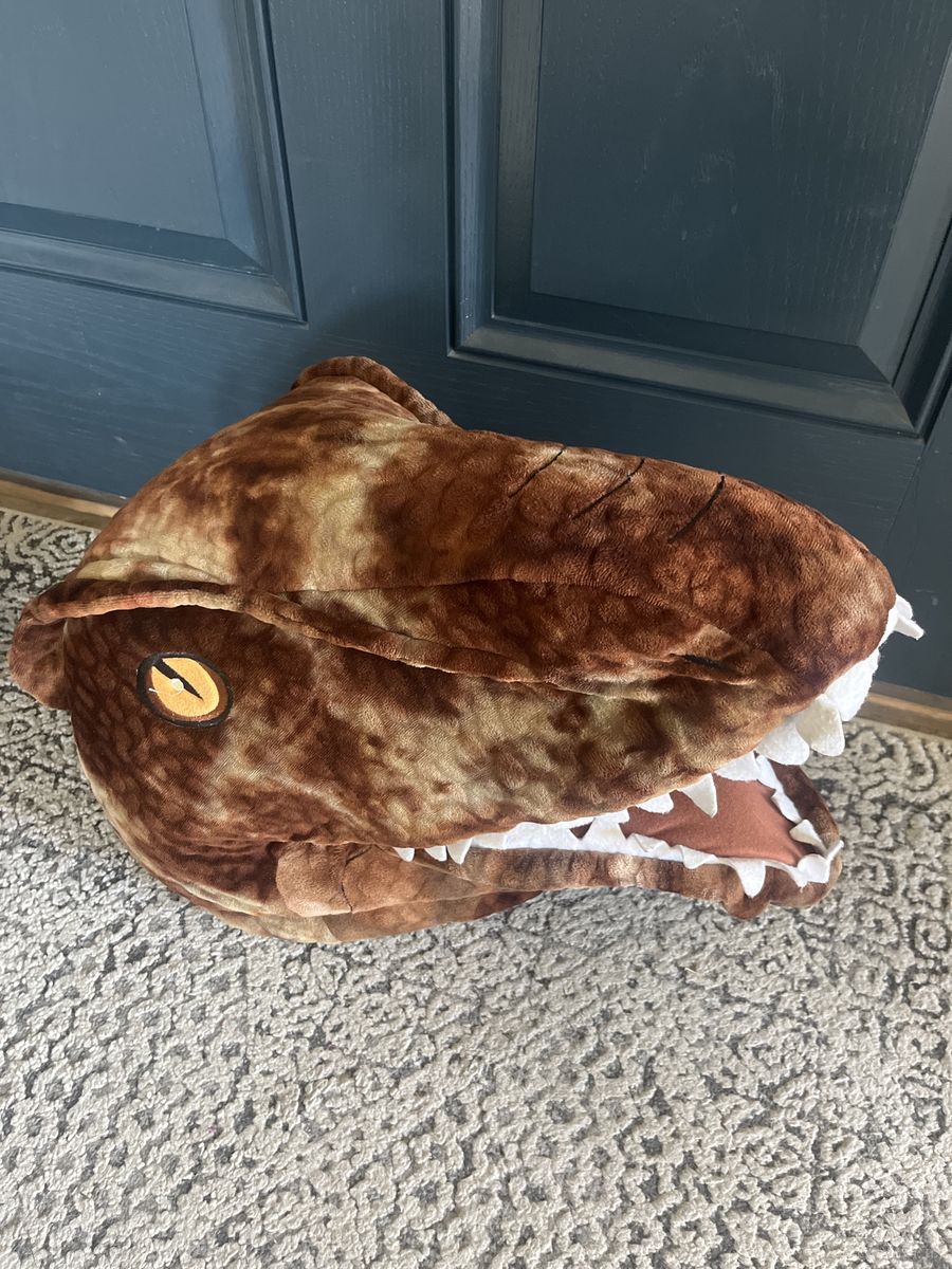 Large Dinosaur head costume Halloween