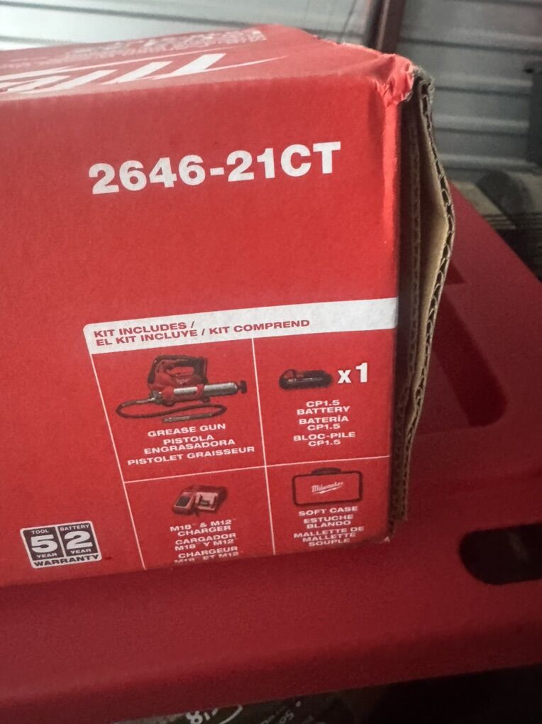 Milwaukee Grease Gun