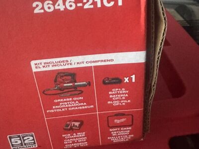 Milwaukee Grease Gun