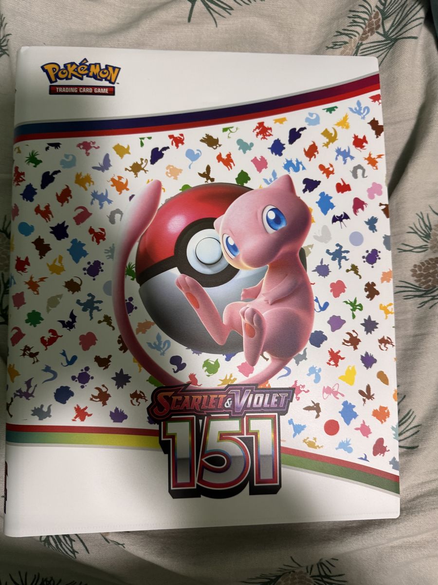 Pokemon 151 card binder