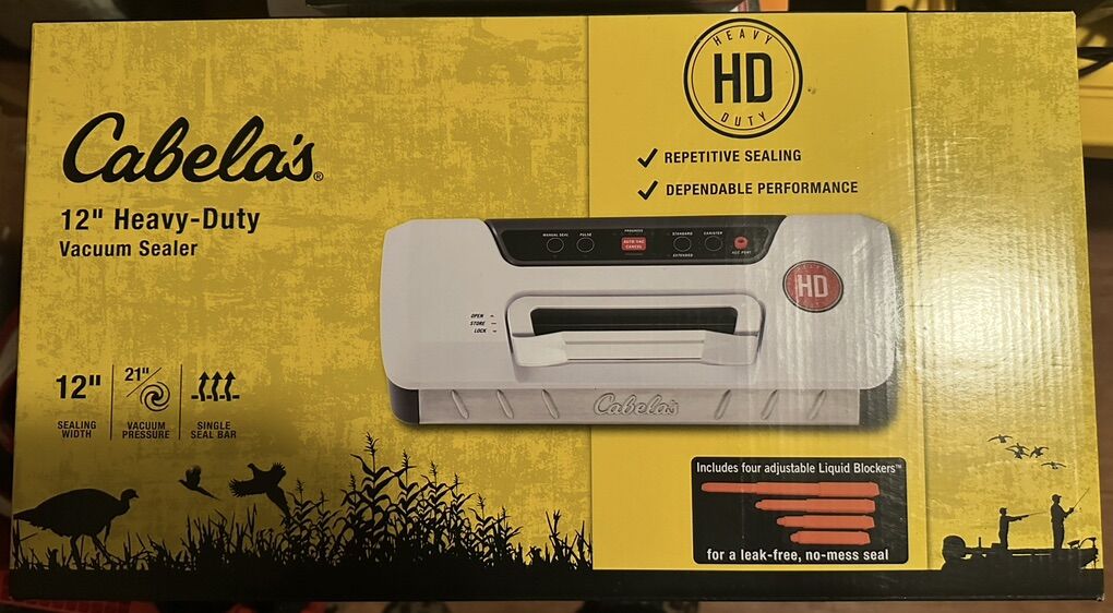 Food Sealer, Vacuum 12Heavy Duty-Never Used