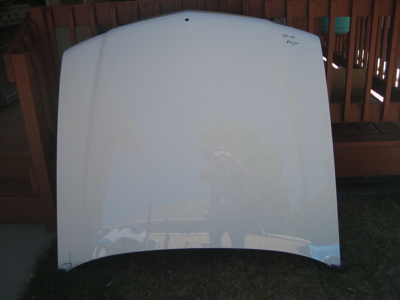 1997-1999 CADILLAC DEVILLE CONCORS OEM HOOD & GRILL