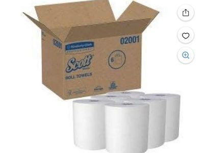 NEW! Essential Paper Towel 6 Rolls