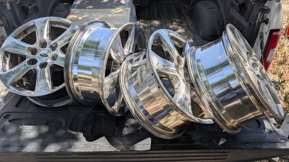 Ford OEM 18" Chrome Alloy Wheels - Set of 4