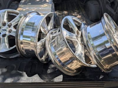 Ford OEM 18" Chrome Alloy Wheels - Set of 4