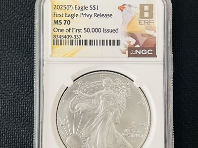 2025 Silver Eagle Privy Ms70