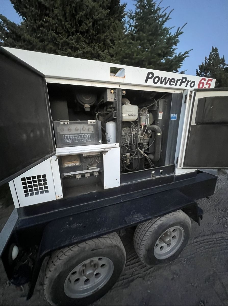PowerPro 65 Trailer-Mounted Diesel Generator - Airman Brand, Industrial Power Equipment