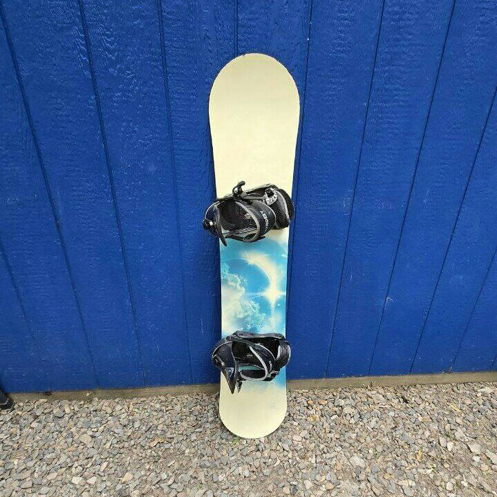 Women's 24/7 Luna 139 cm Snowboard Roxy Bindings