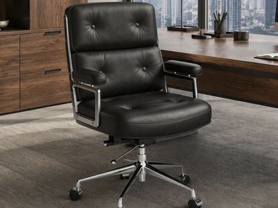 NEW Mid-Back Leather Executive Office Chairs
