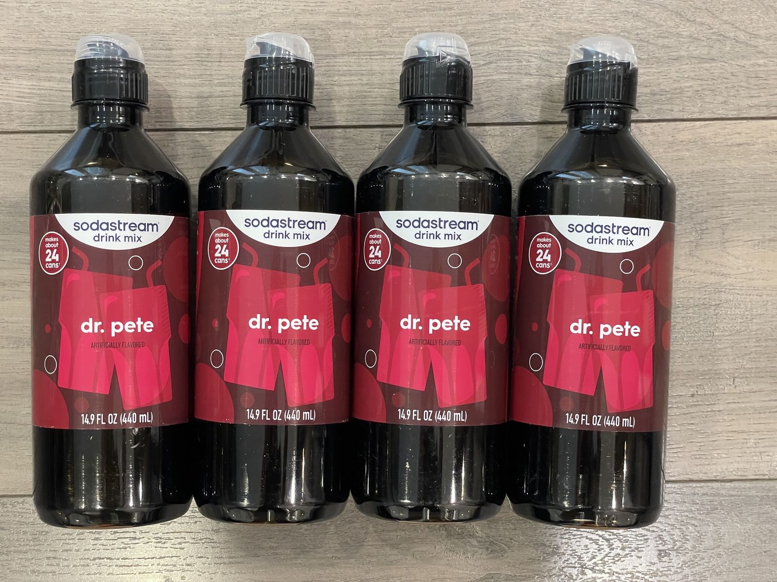 Sodastream Dr. Pete | 4 Bottles