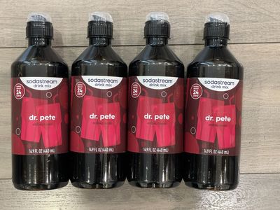 Sodastream Dr. Pete | 4 Bottles