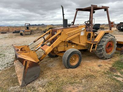 Case 480LL Skip Loader with Gannon Box