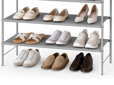 Simple Houseware 3-Tier Shoe Rack Storage Organizer