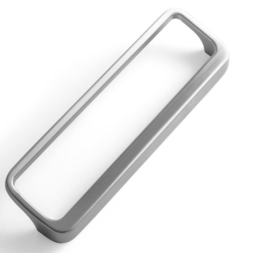 Goo-Ki Nickel Cabinet Pulls, 5in Hole Center