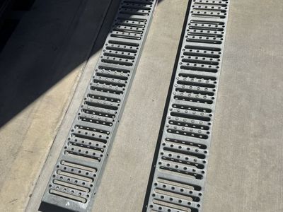 Heavy-Duty Metal Loading Ramps for Trucks or Trailers - Pair (75”x9”)