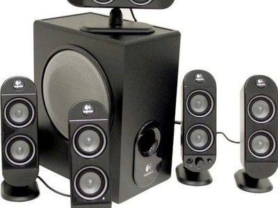 Logitech X530 5.1 Surround Sound Speaker System - Like New